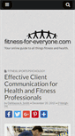 Mobile Screenshot of fitness-for-everyone.com
